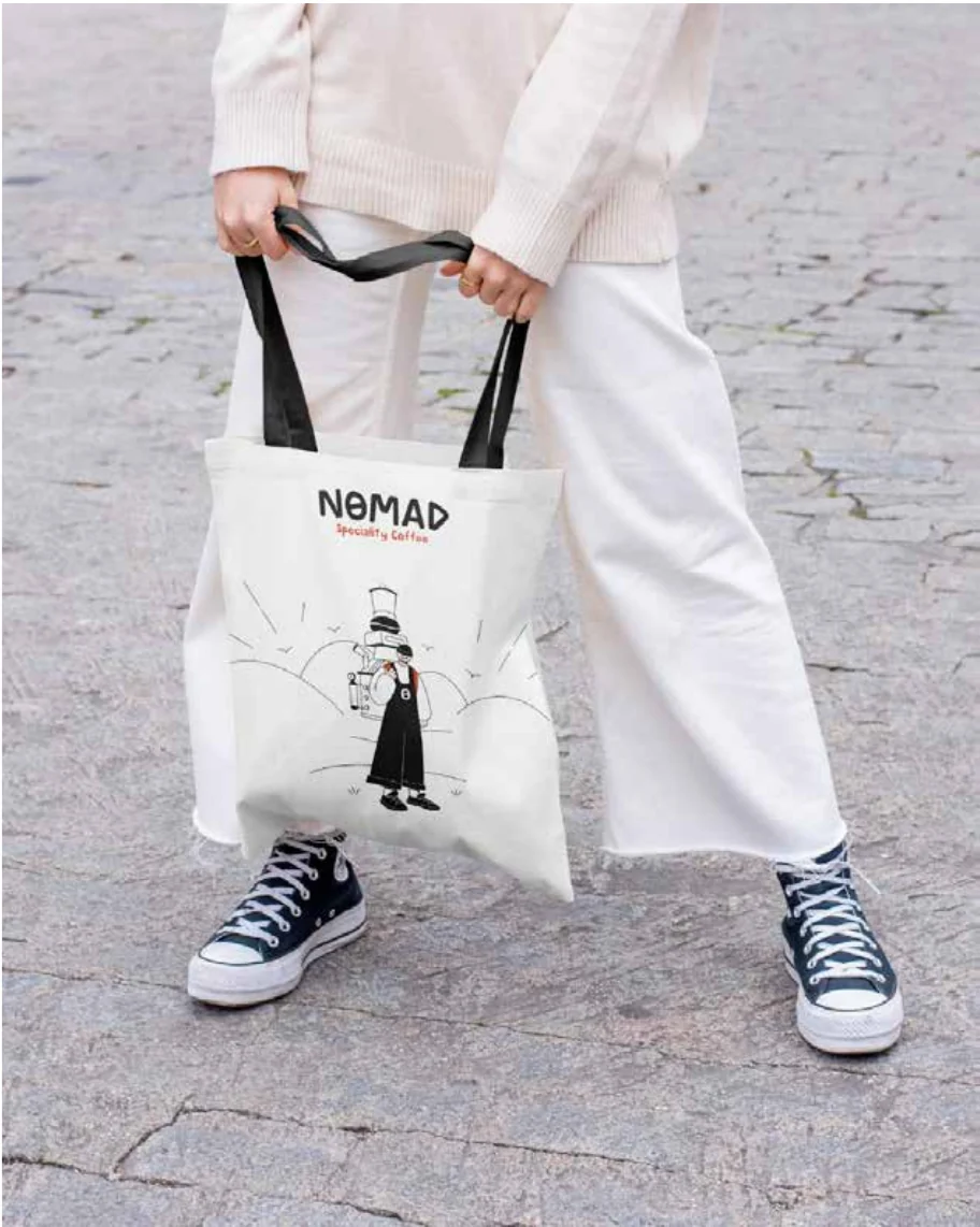 Nomad branded apparel