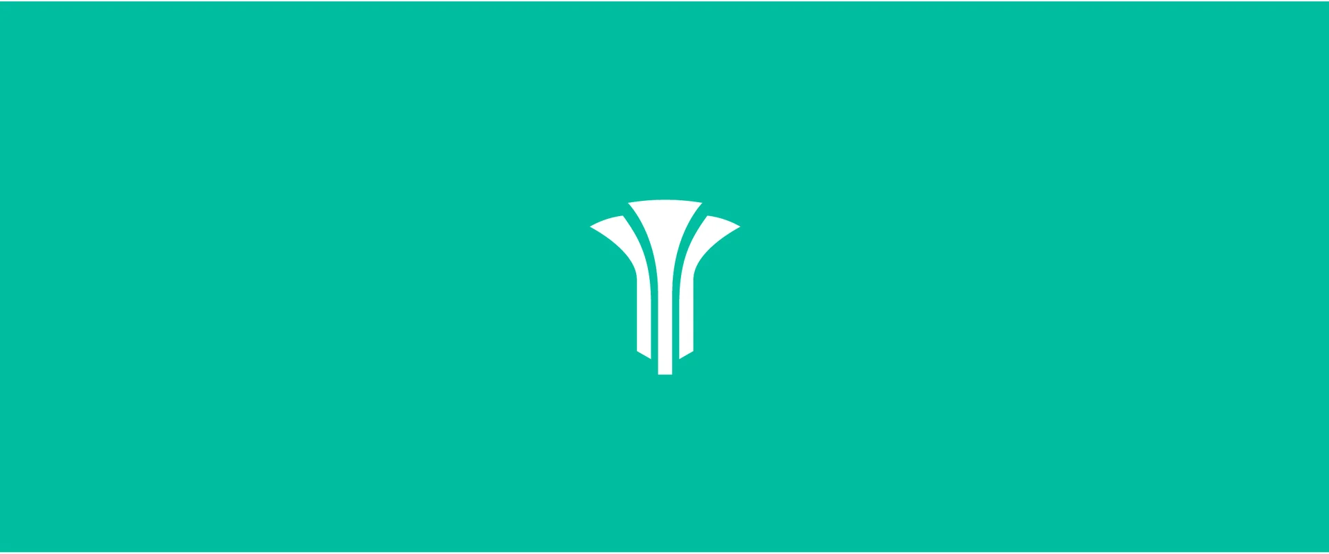 Baghdad Island icon in white on island green