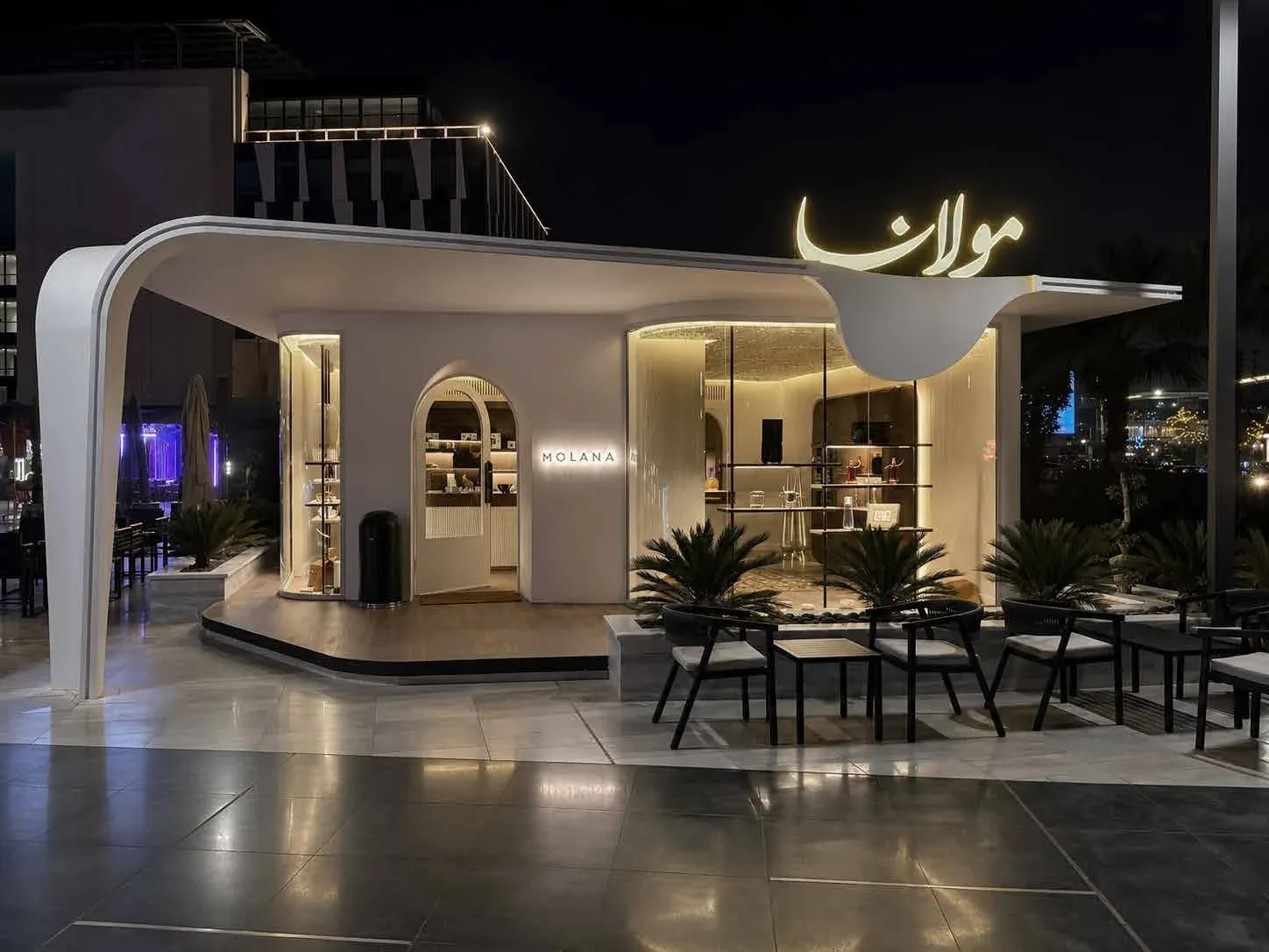 Molana — Identity. Interior. Experience